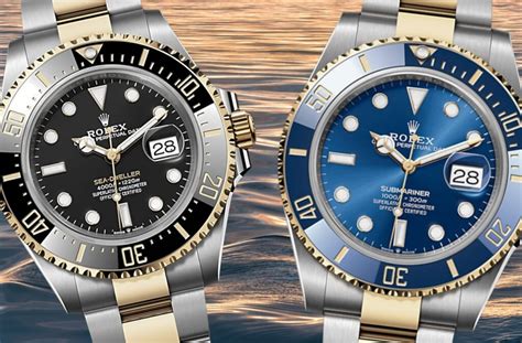 what is the difference rolex sea dweller vs submariner|Rolex Submariner vs deepsea.